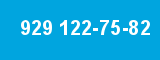 929 122-75-82 929 122-75-82